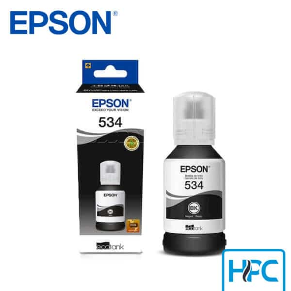 Tinta Epson 534 Negra (T534) para M1120, M2170, M3170