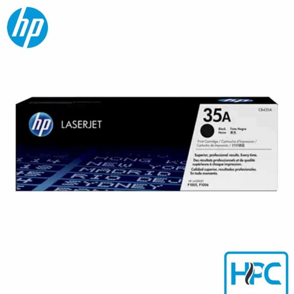 Toner HP 35A Negro (CB435A) para LaserJet P1005, P1006