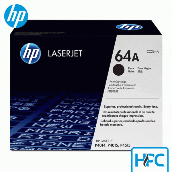 Toner HP 64A Negro (CC364A) para LaserJet P4014, P4015, P4515