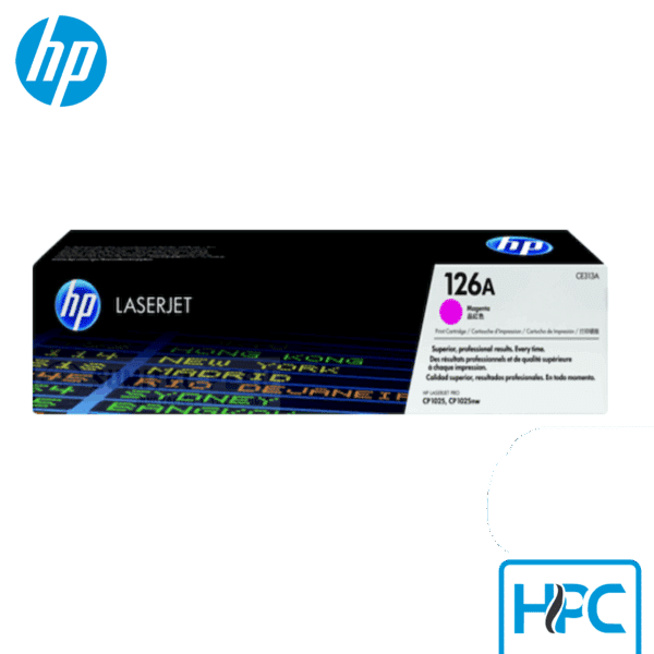 Toner HP 126A Magenta (CE313A) para LaserJet Pro CP1025, M175