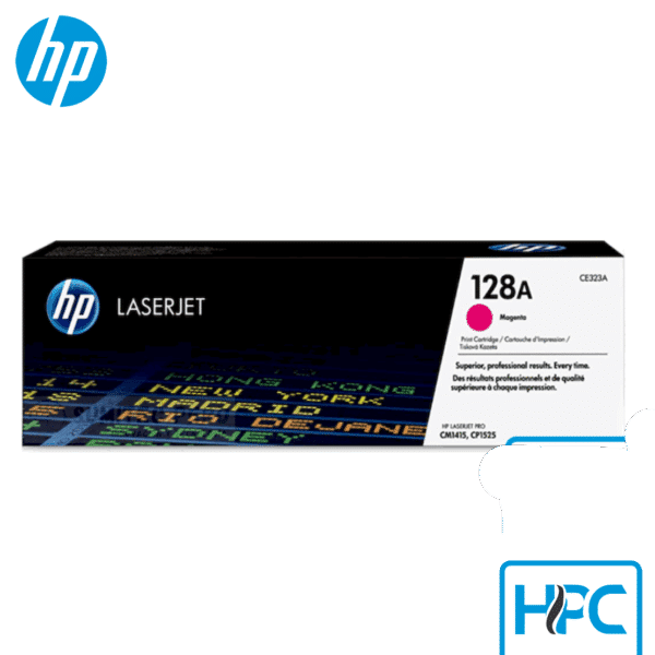 Toner HP 128A Magenta (CE323A) para LaserJet Pro CP1525, CM1415
