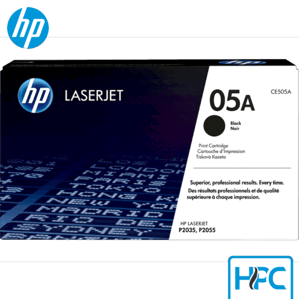 Toner HP 05A Negro (CE505A) para LaserJet P2035, P2055