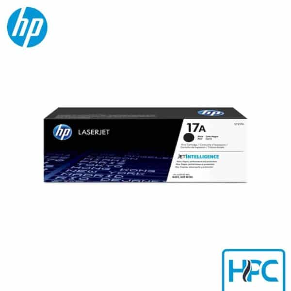 Toner HP 17A Negro (CF217A) para LaserJet Pro M102w, M130fw