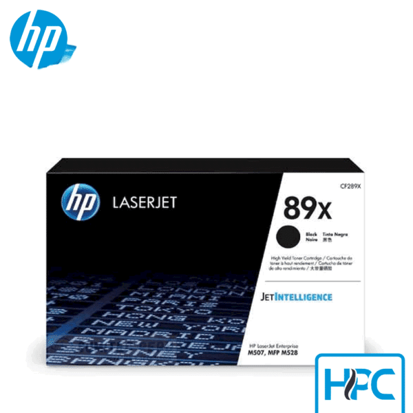 Toner HP 89X Alta Capacidad (CF289X) para LaserJet M507, M528