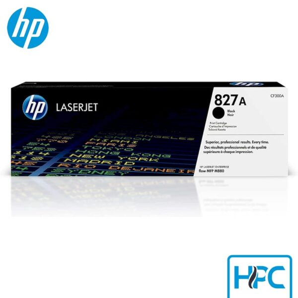 Toner HP 827A Negro (CF300A) para Color LaserJet M880