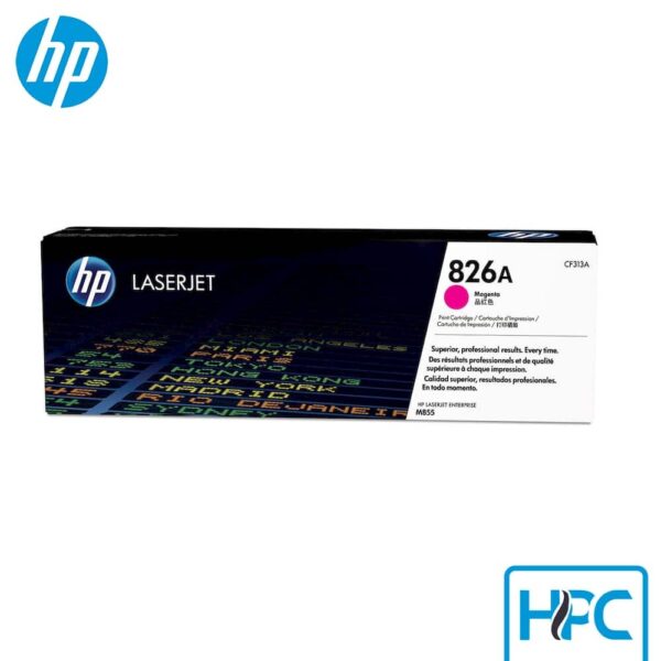 Toner HP 826A Magenta (CF313A) para Color LaserJet M855