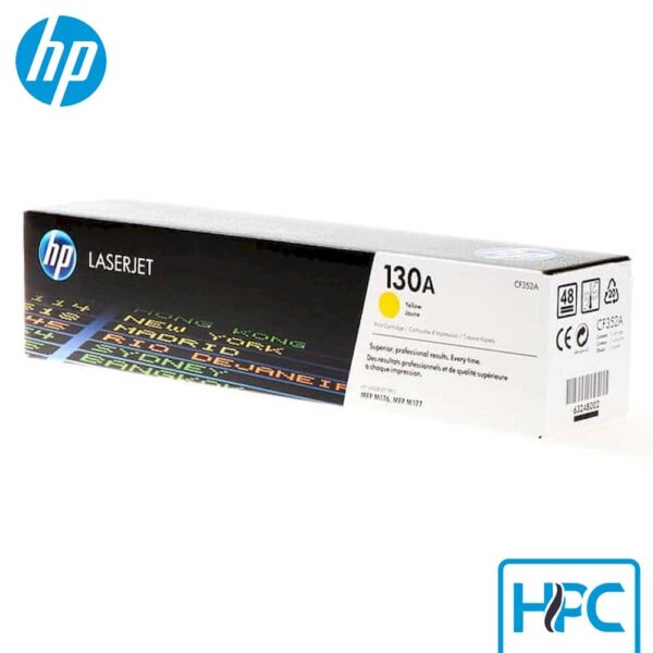 Toner HP 130A Amarillo (CF352A) para LaserJet Pro MFP M176, M177