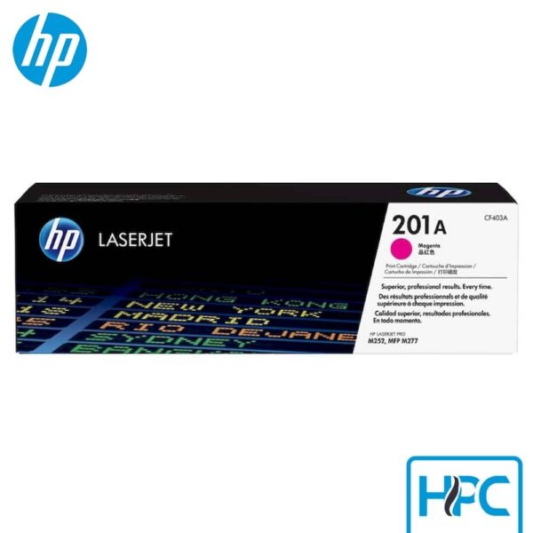 Toner HP 201A Magenta (CF403A) para LaserJet Pro M252, M277