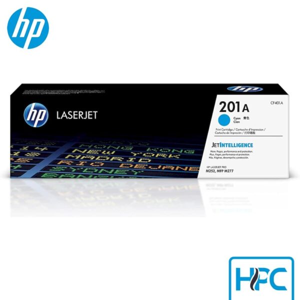 Toner HP 410A Cyan (CF410A) para LaserJet Pro M452, M477