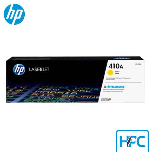 Toner HP 410A Amarillo (CF412A) para LaserJet Pro M452, M477