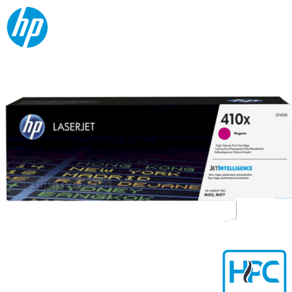 Toner HP 410X Magenta Alta Capacidad (CF413X) para LaserJet M452