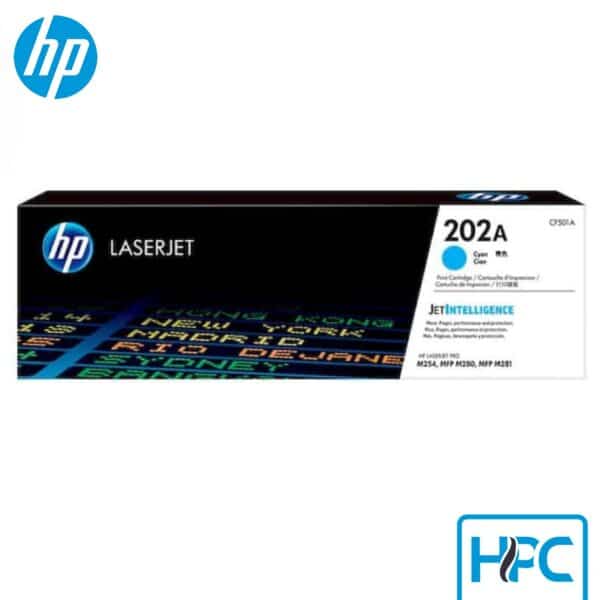 Toner HP 202A Cyan (CF501A) para LaserJet Pro M254, M281