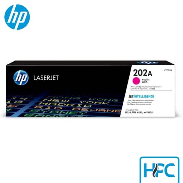 Toner HP 202A Magenta (CF503A) para LaserJet Pro M254, M281