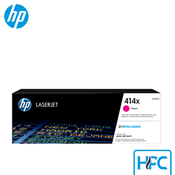 Toner HP 415X Magenta Alta Capacidad (W2023X) para LaserJet M454