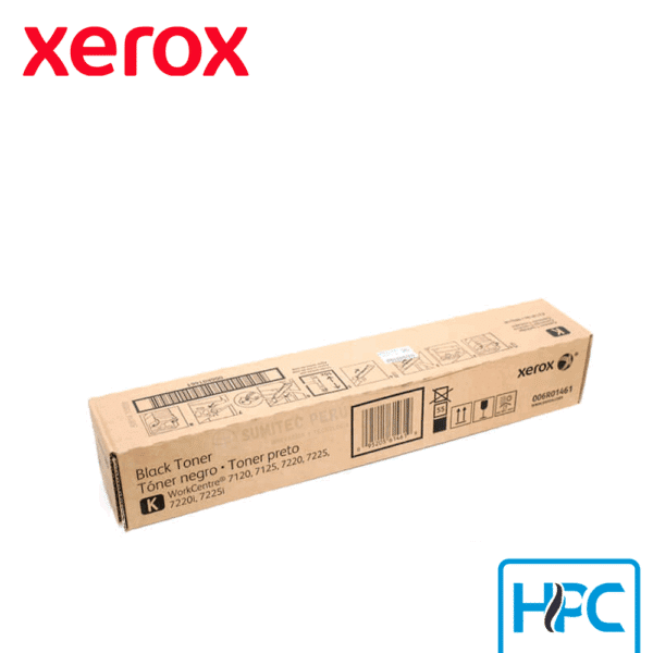 Toner Xerox Negro 006R01461 para WorkCentre 7120, 7125, 7220, 7225