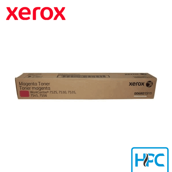 Toner Xerox Magenta Alta Capacidad 006R01511 para WorkCentre 7530, 7535, 7545, 7855