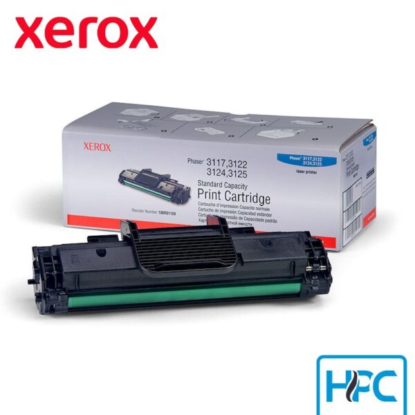 Toner Xerox Negro 106R01159 para Phaser 3117, 3122, 3124, 3125