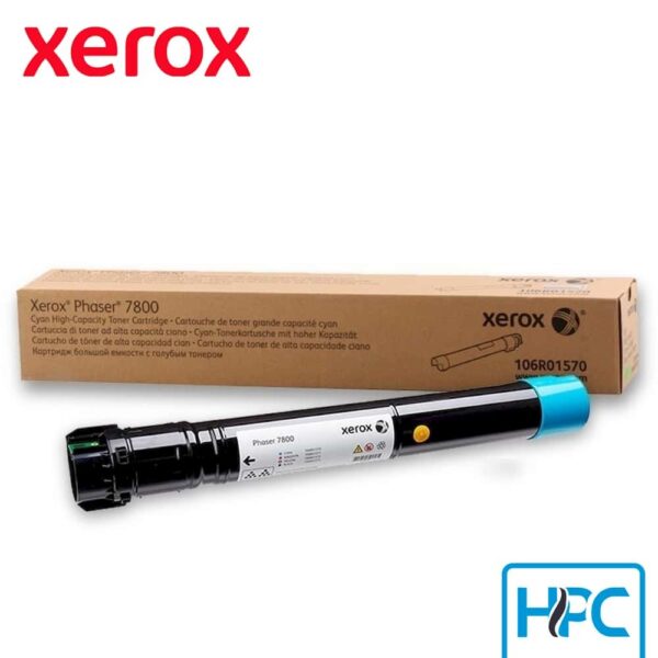 Toner Xerox Cyan 106R01570 para Phaser 7800
