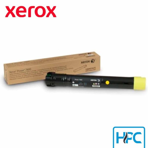 Toner Xerox Amarillo 106R01572 para Phaser 7800