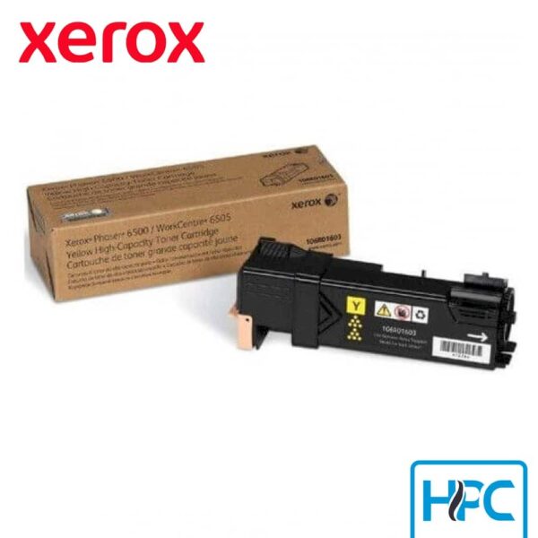 Toner Xerox Amarillo 106R01603 para Phaser 6500, 6505