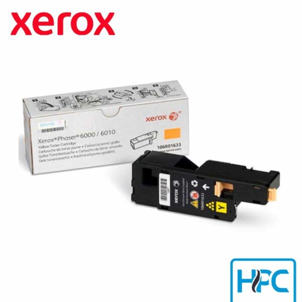 Toner Xerox Amarillo 106R01633 para Phaser 6000, 6010, 6015