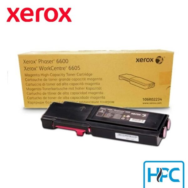Toner Xerox Magenta 106R02234 para Phaser 6600, 6605