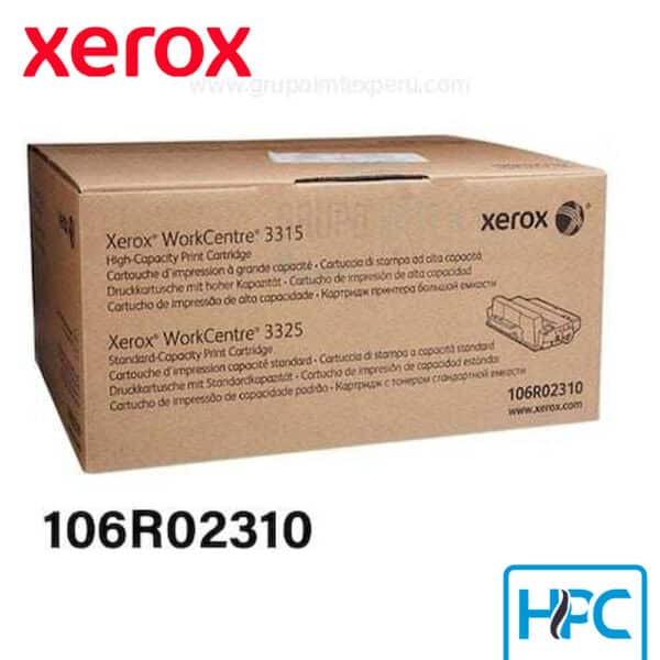 Toner Xerox Negro 106R02310 para WorkCentre 3325