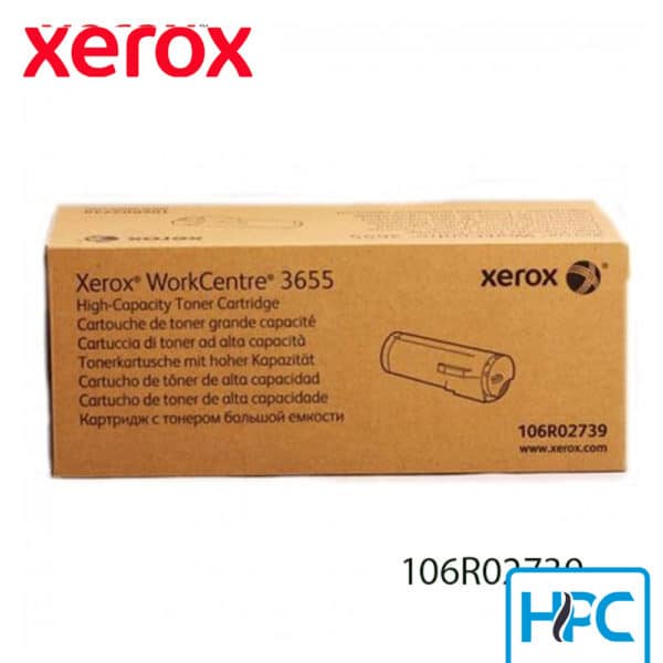 Toner Xerox Negro Extra Alta Capacidad 106R02739 para WorkCentre 3655