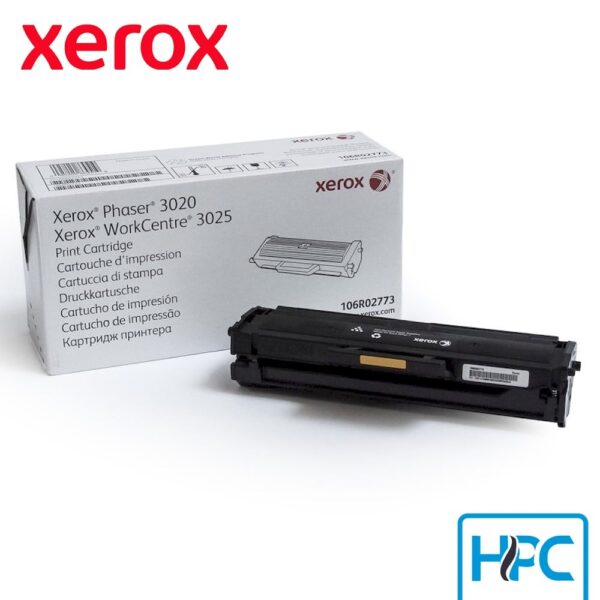 Toner Xerox Negro 106R02773 para WorkCentre 3025, Phaser 3020