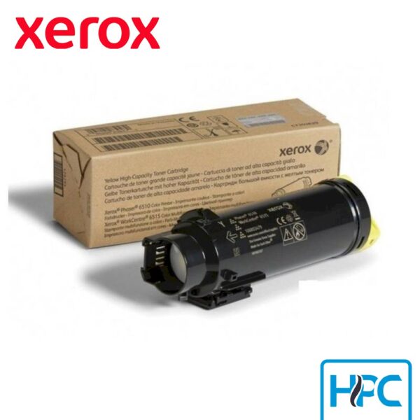 Toner Xerox Yellow 106R03483 para Phaser 6510 Phaser 6510, WorkCentre 6515