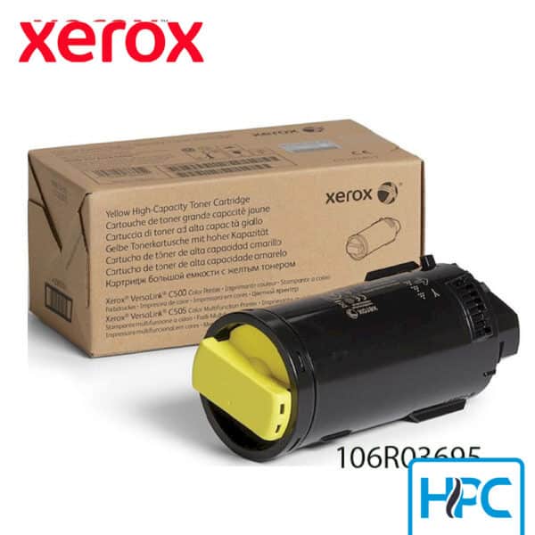 Toner Xerox Yellow Alta Capacidad 106R03695 para VersaLink C500, C505