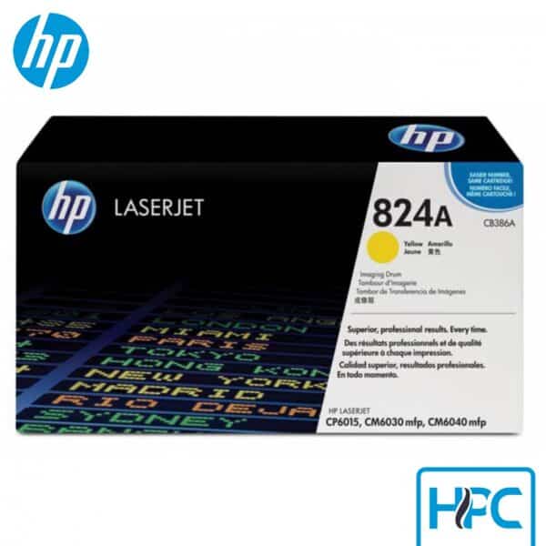 Drum HP 824A Amarillo (CB386A) para Color LaserJet CP6015, CM6030, CM6040