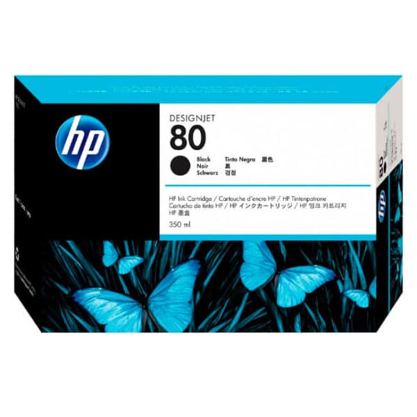 Tinta HP 82 Negra (C4871A) para DesignJet 500, 510, 800