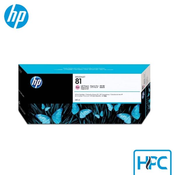 Tinta HP 81 Light Magenta (C4935A) para DesignJet 5000, 5500