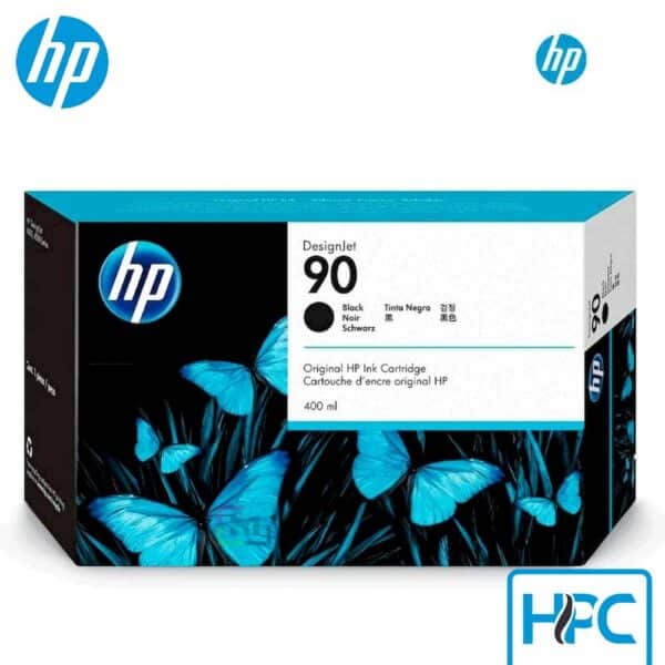 Tinta HP 90 Negra (C5058A) para DesignJet 4000, 4500