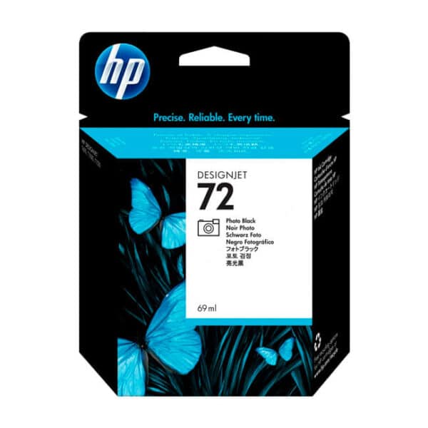 Tinta HP 72 Photo Black (C9397A) para DesignJet T610, T1100, T1200