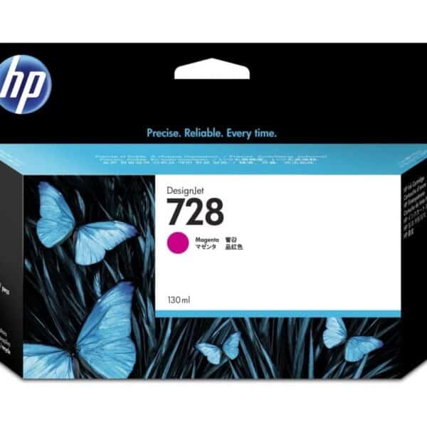 Tinta HP 728 Magenta (F9J66A) para DesignJet T730, T830