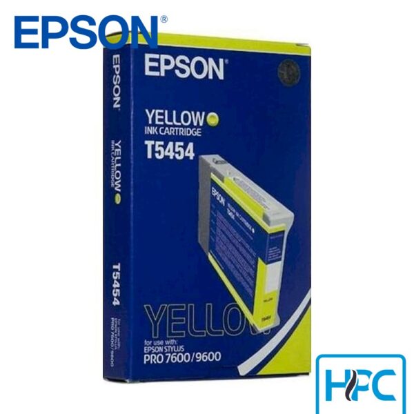 Tinta Epson T545400 Yellow (T545400) para SureColor P600, P800