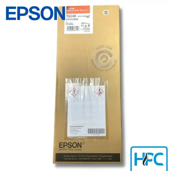Tinta Epson T624800 Orange Ultrachrome (T624800) para GS6000