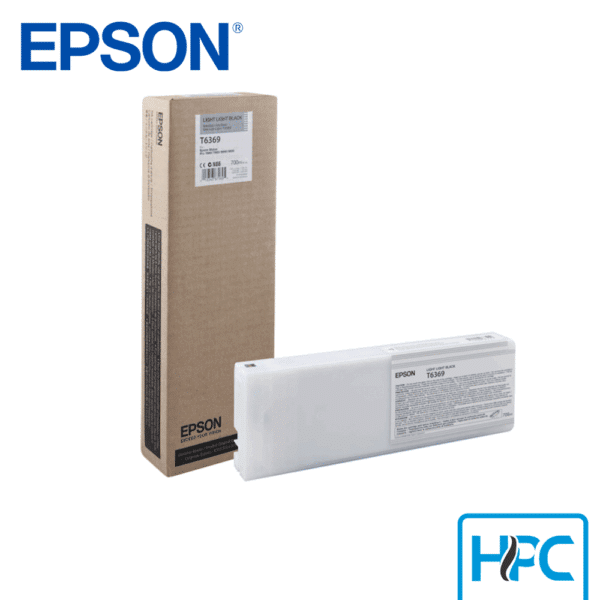Tinta Epson T636900 Light Light Black (T636900) para Stylus Pro 7700, 7900, 9700