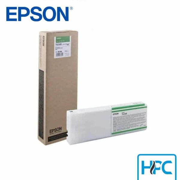 Tinta Epson T636B00 Green (T636B00) para Stylus Pro 7700, 7900, 9700