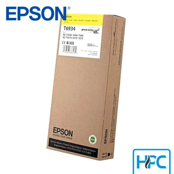 Tinta Epson T693400 Yellow (T693400) para SureColor T3270, T5270, T7270