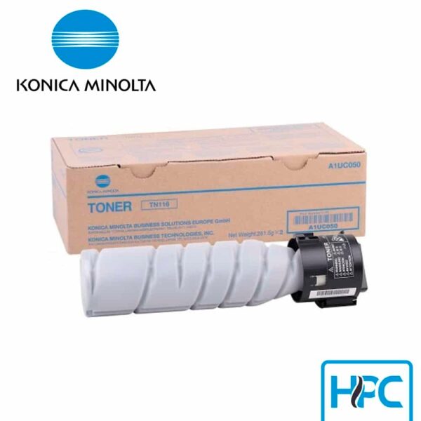 Toner Konica Minolta Negro TN-116 para bizhub 164, 184