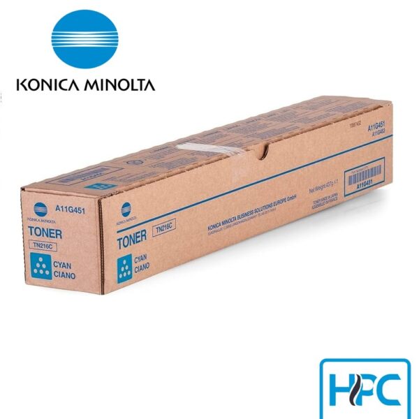 Toner Konica Minolta Cyan TN-216C para bizhub C220, C280