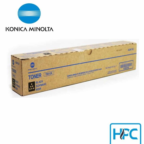Toner Konica Minolta Negro TN-512K para bizhub C454, C554