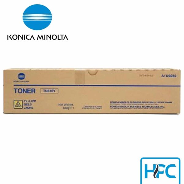 Toner Konica Minolta Amarillo TN-616Y para bizhub PRESS C6000, C7000