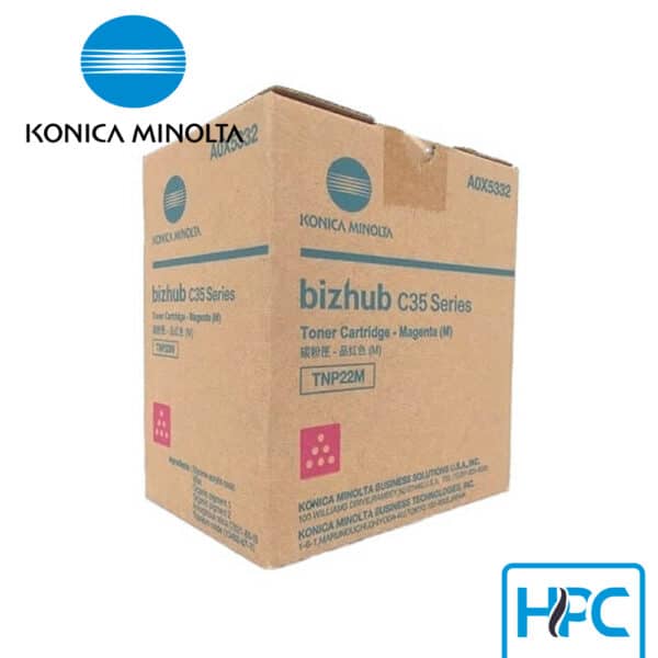 Toner Konica Minolta Magenta TN-P22M para bizhub C35, C35P