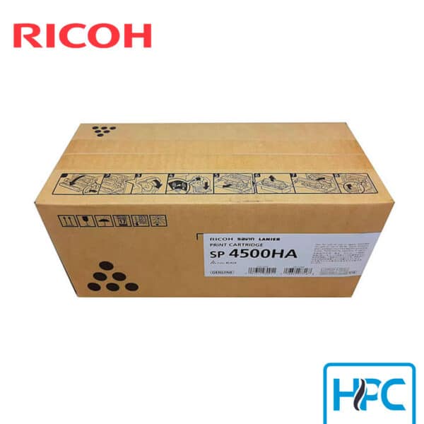Toner Ricoh Negro 407321 para SP 4510SF, SP 4510DN