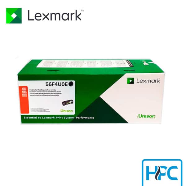 Toner Lexmark Negro Ultra Alto Rendimiento 56F4U0E para MS622ade, MX622adhe