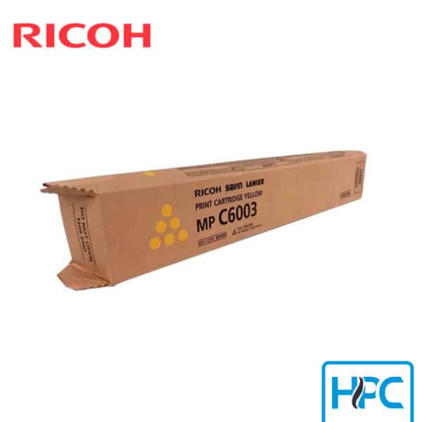 Toner Ricoh Amarillo 841850 para MP C6003, MP C4503, MP C4504
